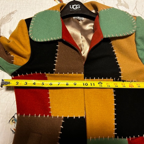 Miu Miu patchwork coat size 38 - Picture 9 of 10